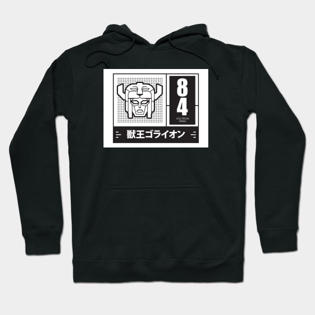 Retro anime robo Voltron Hoodie by soujohn